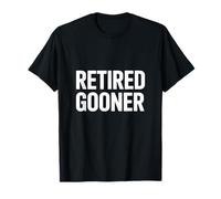 Retired Gooner, Funny Gen Z Brain Rot Meme Social Media Camiseta