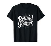 Retired Gooner, Funny Gen Z Brain Rot Meme Social Media Camiseta