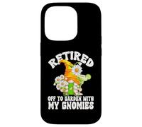 Retired Grandma GNOME Saying For Women Margarita Retirement Carcasa para iPhone 14 Pro