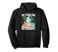Retired Grandpa Life Summer GNOME For Men Beach Retirement Sudadera con Capucha