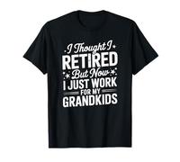 Retired Grandpa Proud Grandkids Family Love Retirement Life Camiseta