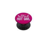 Retired Hot Girl Funny Retirement Women Im Retired Woman Mom PopSockets PopGrip Adhesivo
