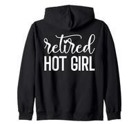Retired Hot Girl Funny Retirement Women Im Retired Woman Mom Sudadera con Capucha