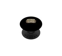 Retired Not Expired Still Crafting Leather Worker Gift PopSockets PopGrip Adhesivo