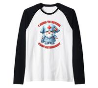 Retired Nurse GNOME I Need To Retire from Retirement Saying Camiseta Manga Raglan