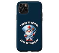 Retired Nurse GNOME Saying I Need To Retire from Retirement Carcasa para iPhone 11 Pro