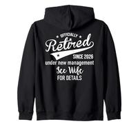 Retired Officially Retirement Under New Management See Wife Sudadera con Capucha