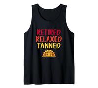 Retired Relaxed Tanned - Fun Brit Expat Spain Retirement Camiseta sin Mangas