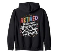 Retired Under New Management See Grandkids For Details Sudadera con Capucha