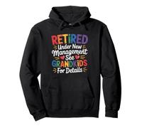 Retired Under New Management See Grandkids For Details Sudadera con Capucha