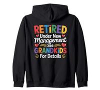 Retired Under New Management See Grandkids For Details Sudadera con Capucha
