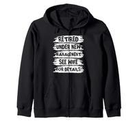Retired Under New Management See Wife For Details Sudadera con Capucha