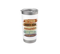 Retired Under New Management See Wife For Details Vaso térmico de acero inoxidable de doble pared