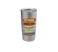 Retired Under New Management See Wife For Details Vaso térmico de acero inoxidable de doble pared