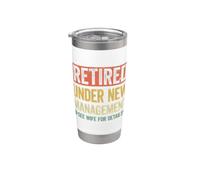 Retired Under New Management See Wife For Details Vaso térmico de acero inoxidable de doble pared