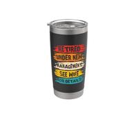 Retired Under New Management See Wife For Details Vaso térmico de acero inoxidable de doble pared