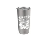 Retired Under New Management See Wife For Details Vaso térmico de acero inoxidable de doble pared