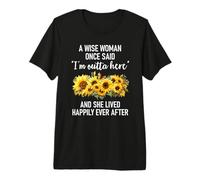 Retirement A Wise Woman Once Said I'm Outta Here Im Retired Camiseta Premium