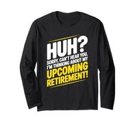 Retirement Coming Soon Retired Funny Humor Celebration Idea Manga Larga
