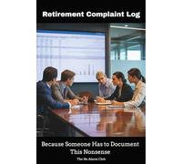 Retirement Complaint Log: Because Someone Has to Document this Nonsense