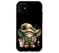 Retirement Fishing GNOME For Retired Dad and Fishing Grandpa Carcasa para iPhone 11