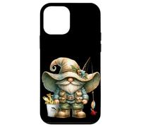 Retirement Fishing GNOME For Retired Dad and Fishing Grandpa Carcasa para iPhone 12 Mini