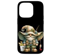 Retirement Fishing GNOME For Retired Dad and Fishing Grandpa Carcasa para iPhone 14 Pro