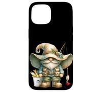 Retirement Fishing GNOME For Retired Dad and Fishing Grandpa Carcasa para iPhone 15