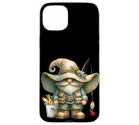 Retirement Fishing GNOME For Retired Dad and Fishing Grandpa Carcasa para iPhone 15 Plus