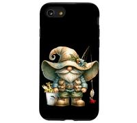 Retirement Fishing GNOME For Retired Dad and Fishing Grandpa Carcasa para iPhone SE (2020) / 7/8