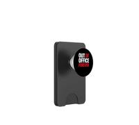 Retirement Funny Party Quote out of Office Forever PopSockets PopWallet para MagSafe