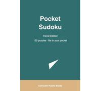 retirement gift puzzle: 120 Medium Sudoku Puzzles in Real 4x6 Pocket Size | One Per Page | Perfect for Plane, Train & Vacation | 160 Pages, Solutions Included