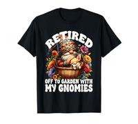 Retirement Gnome Graphic For Dog Mom Retired Chihuahua Dad Camiseta