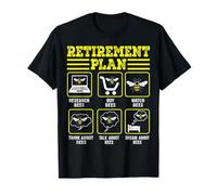 Retirement Plan Beekeeping Hobby Beekeeper Honey Bee Farmer Camiseta