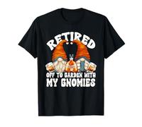 Retirement Whiskey Bourbon GNOME Mom and Dad Drinking Couple Camiseta