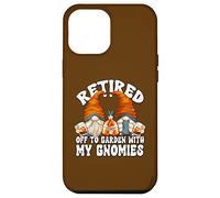 Retirement Whiskey Bourbon GNOME Mom and Dad Drinking Couple Carcasa para iPhone 12 Pro MAX