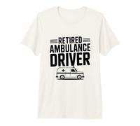 Retiro Conductor Ambulancia Vida Héroe Apreciación Camiseta Premium