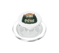 Retiro de cabaña de montaña Wilderness Escape PopSockets PopGrip para MagSafe