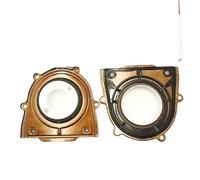retn de Aceite LR041955 LR162092 Sello DE Aceite DE RETENCIÓN Trasero del CIGÜEÑAL DE Gasolina DE 2.0L 16V Compatible con Freelander 2 Land Range Rover Retén Aceite Cigüeñal(OEM quality-2pcs)