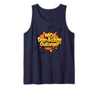 Reto de patadas de puerta Viral Medios sociales Meme Chiste Humor Camiseta sin Mangas