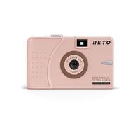 Reto Ultra Wide & Slim - Cámara analógica de Gran Angular (22 mm), Color Rosa Pastel