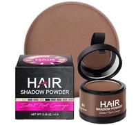 Retoca Raíces de Polvos, 4g Sombra para el Cabello, Polvo para Cubrir las Sombras para el Cbello, Uso para Rellenar el Cabello Debilitado (Marrón claro)