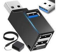 Retoo Adaptador de divisor de puertos 3 puertos USB 3.0 Hub 1 USB 2.0 2 USB 3.0 USB Dock Dathub USB Dathub USB Tastatur Adaptador Für PC Tastatur Drucker Kamera und weiteren USB 3.0 kompatiblen