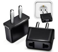 Retoo Adaptador de Enchufe de Viaje para EE. UU., Alemania, Francia y UE