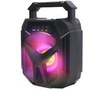 Retoo Altavoz Bluetooth de 5 W, inalámbrico, reproducción USB, microUSB, microSD, minijack de 3,5 mm, Boombox con radio FM 87,6 - 108 MHz, caja de música para fiestas, playa, camping, jardín, color