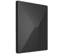 Retoo Antena DVB-T DVB-T2 con Amplificador de 35 dB, Interior y Exterior, Cable de 5 m, recepción de 360°, para televisión, Receptor, Radio, UHF VHF FM, alimentación