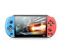 Retoo Consola de juegos de más de 1000 juegos, consola de videojuegos portátil, consola de juegos, consola retro para niños y adultos, consola de juegos, pantalla LCD, compatible con varios formatos
