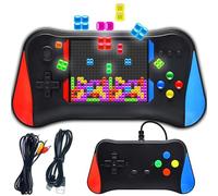 Retoo Consola de juegos portátil para dos jugadores con 500 juegos clásicos, pantalla LCD de 3,5 pulgadas, consola de videojuegos retro, consola de videojuegos para niños, consola de juegos retro