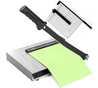 Retoo Cortador de papel A4, herramienta de scrapbooking para cortar papel, cortador de palanca, cortador de papel para manualidades, cortador de papel, cortador de papel, cortador de guillotina