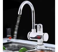 Retoo Grifo Eléctrico 220V Con Calentador de Agua Instantáneo, Conexión de Lavabo, Pantalla LCD Para Cocina y Jardín